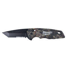 Milwaukee 48-22-1535 Fastback Camo Spring Assisted Folding Knife with Stainless Steel Blade