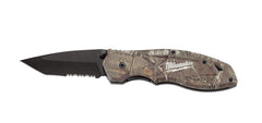 Milwaukee 48-22-1535 Fastback Camo Spring Assisted Folding Knife with Stainless Steel Blade