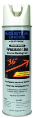 Rust-Oleum 203039 Industrial Choice M1800 System Water-Based Precision Line Inverted Marking Paint 17 Ounce Pack of 12