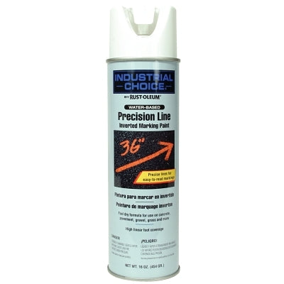 Rust-Oleum 203039 Industrial Choice M1800 System Water-Based Precision Line Inverted Marking Paint 17 Ounce Pack of 12