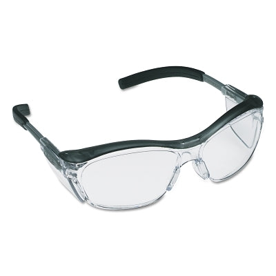 3M 7000127497 Nuvo Safety Eyewear Clear Lens Anti-Fog HC Translucent Gray Frame Nylon