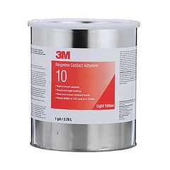 3M 7000144610 Scotch-Weld Neoprene 10 Contact Adhesive 1 gal Can Light Yellow