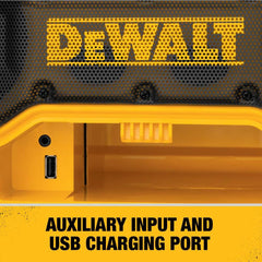 Dewalt DCR025 Bluetooth Radio Charger 20V/60V 19 Inch