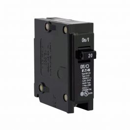 Eaton BR120 Type BR Circuit Breaker 120/240 VAC 20 A 10 kA Interrupt