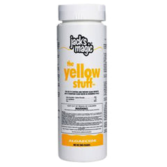 Jacks Magic JMYELLOW2 The Yellow Stuff Algaecide, Sodium Bromide, 2 lb Bottle