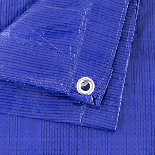 KOTAP Kotap TRA1012 Economy Utility Tarp 4.75 Mil Weave 8x8 10x12 Blue
