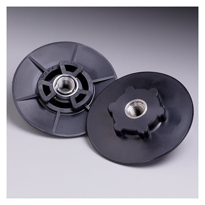 3M 7100080331 Disc Pad Hub Hard Black 4-1/2 in 5/8-11