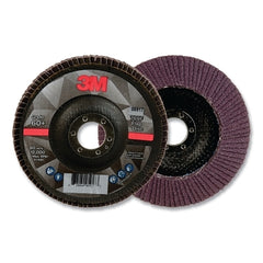 3M 7100178126 Flap Disc 769F 5 inches 60+ Grit 0.875 inches Arbor 12000 RPM