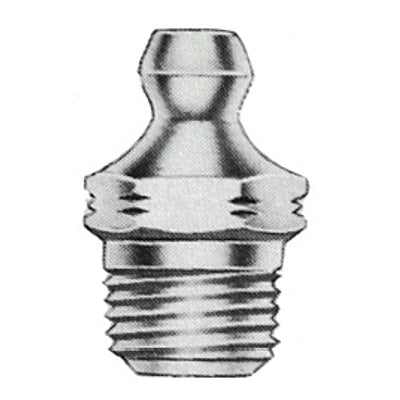 Alemite 1961-S Non-Corrosive Fitting Straight 1/8 PTF Stainless Steel