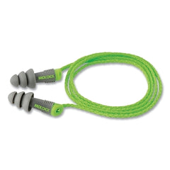 Moldex 6435 Alphas Reusable Earplug Vinyl Green/Gray Corded