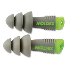 Moldex 6430 Alphas Reusable Earplug Vinyl Green/Gray Uncorded Box