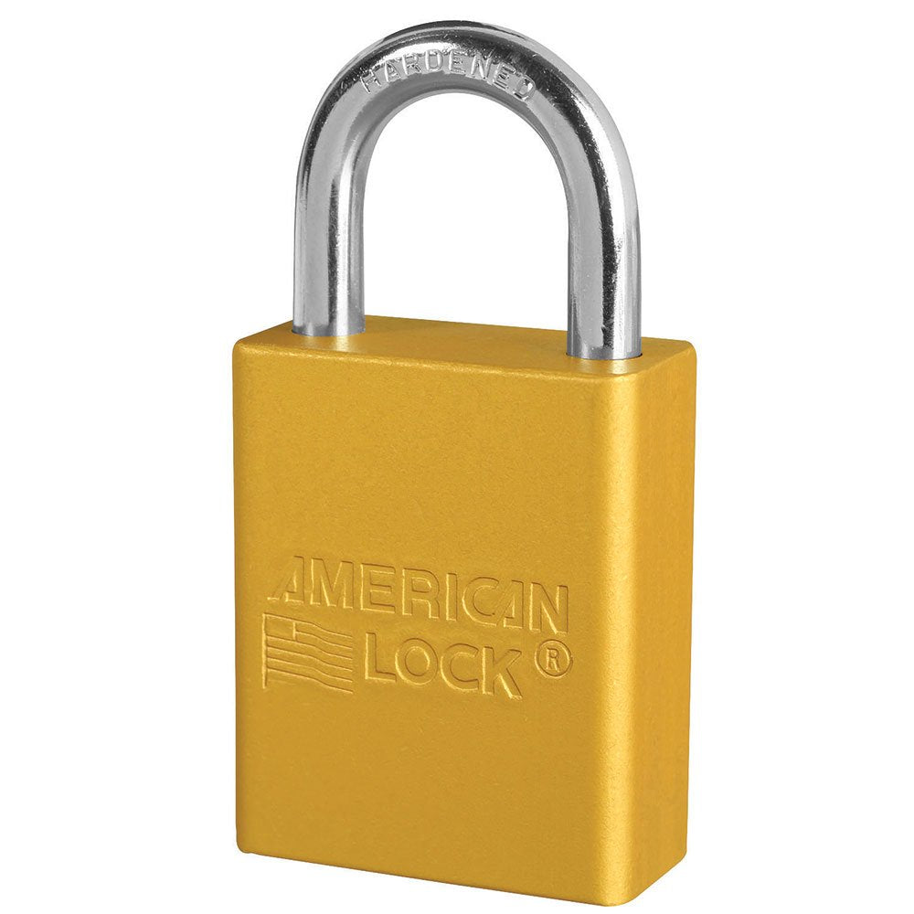 American Lock A1105YLW Aluminum Safety Lockout 1-1/2 Inches Yellow