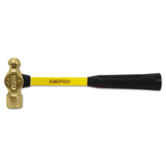 Ampco H-3FG Ball Peen Hammer Non-Sparking Non-Magnetic Corrosion Resistant 1.5 lb 14 OAL