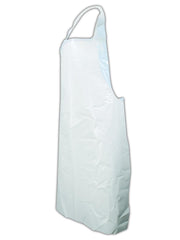 Ansell 105459 Disposable Polyethylene Apron 28 in x 45 in White Pack of 100