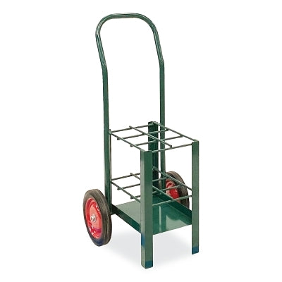 Anthony 6061 Medium-Duty Cylinder Transport Cart Holds 6 Cylinders Rubber Wheels