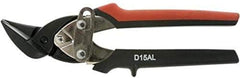 Bessey D15AL-BE Left Straight Cut Compact Aviation Snip Offset Jaw