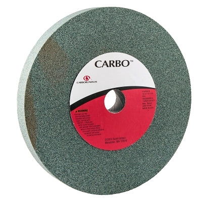 Carborundum 5539509913 Bench and Pedestal Wheels Type 1 10 in Dia 1 in Thick 60 Grit I Grade