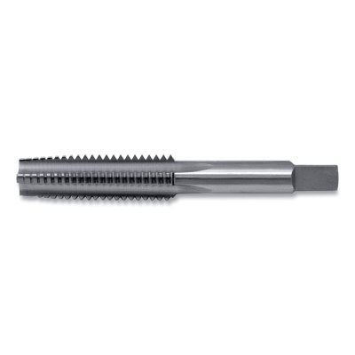 Cle-Line C62083 Straight Flute Bottom Chamfer Hand Tap 5/8-18 UNF Tool Size 3.8125 Inches 4 Flutes