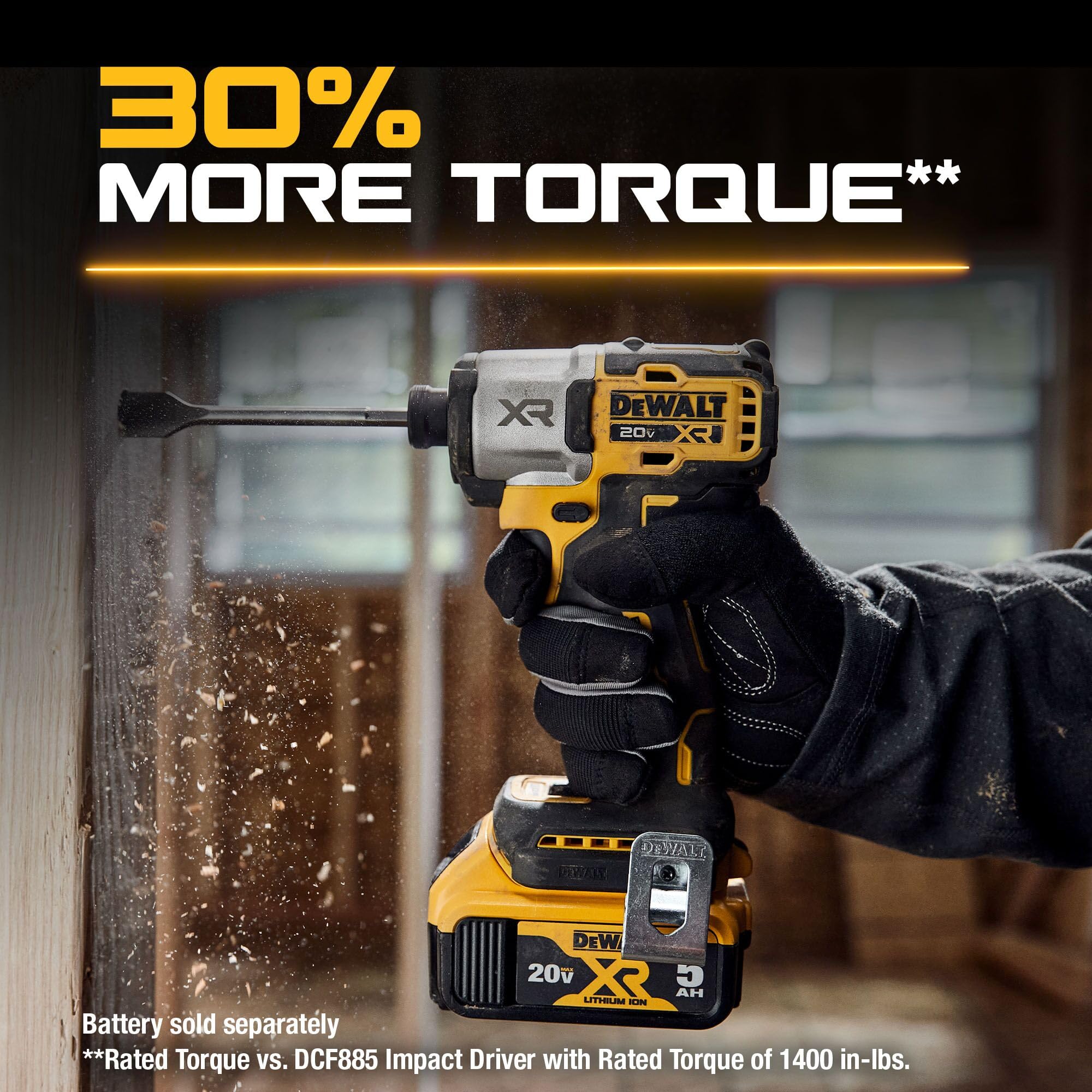 DeWalt DCF845B 20V MAX XR Impact Driver Brushless 1/4 3-Speed Bare Tool Only