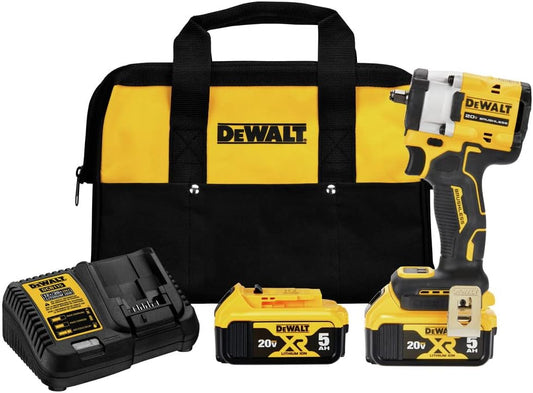 DeWalt DCF923P2 ATOMIC 20V MAX 3/8 in. Cordless Impact Wrench with Hog Ring Anvil Kit