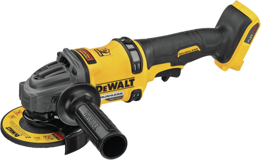 DEWALT DCG418B FLEXVOLT 60V MAX Angle Grinder with Kickback Brake 4-1/2 Inch to 6 Inch Tool Only