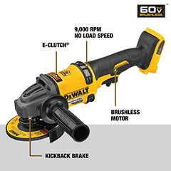 DeWalt DCG418X1 Cordless Angle Grinder 60V 4.5-6 Inch