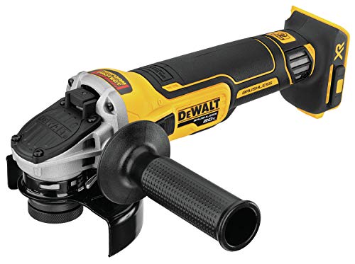 Dewalt DCG405B 20V Max XR Angle Grinder With Kickback Brake And Slide Switch