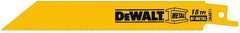 DeWalt DW4811 Reciprocating Saw Blades 18 TPI 6-Inch 5-Pack