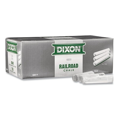 Dixon Ticonderoga 88819 Railroad Chalk 4 inches White Box