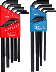 Eklind 10222 Hex L-Key Allen Wrench Combo Long Inch / MM (2 Sets, 22pc)