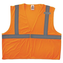 Ergodyne 21019 GloWear 8210HL Class 2 Economy Vest Orange 4XL 5XL