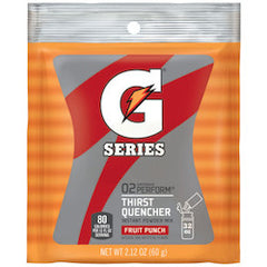 Gatorade 33808 Instant Powder Fruit Punch 2.12 Oz Pack