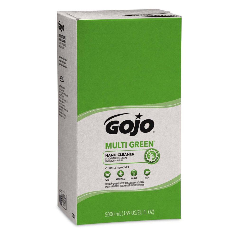 Gojo 7565-02 Multi Green Multi-Purpose Hand Cleaner for PRO 5000 Dispenser 5000 Milliliter 2 Pack