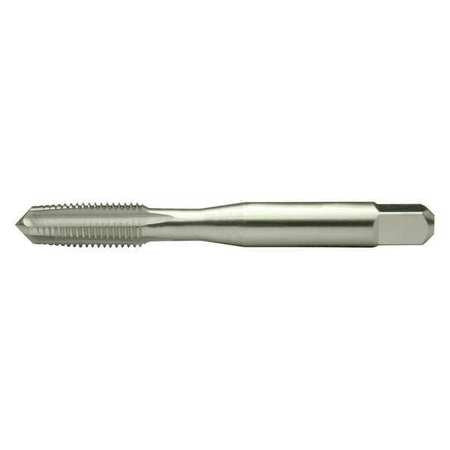 Greenfield Threading 302435 Bright Taper Straight Flute Hand Taps 4FL #10-32 Tool Size UNF