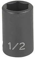 Grey Pneumatic 1020M Socket 3/8 in Drive 20mm Standard Hex 6-Point