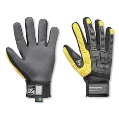 Honeywell 42-322BO/8M Rig Dog Value Gloves Black/Yellow 8/Medium