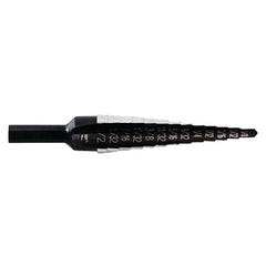 IRWIN 10231 Step Drill Bit 1/8-Inch to 1/2-Inch 1/4-Inch Shank