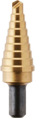 Irwin 15103ZR Unibit Step Drill Bit Titanium Nitride 1/4 to 3/4 by 3/8