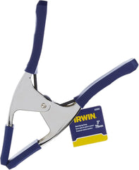 IRWIN 222803 Tools QUICK-GRIP Metal Spring Clamp 3-Inch Blue