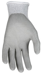 MCR Safety 92743PUXL Cut Pro Gloves, X-Large, Polyurethane Coated, Gray