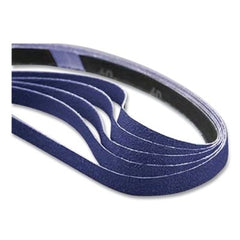 Norton 78072728745 BlueFire Cloth File Belt 60 Grit Zirconia Alumina 1/2 x 12