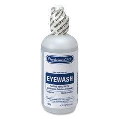 First Aid Only 7-006 PhysiciansCare Eye Wash Solution 4 Ounce Bottle