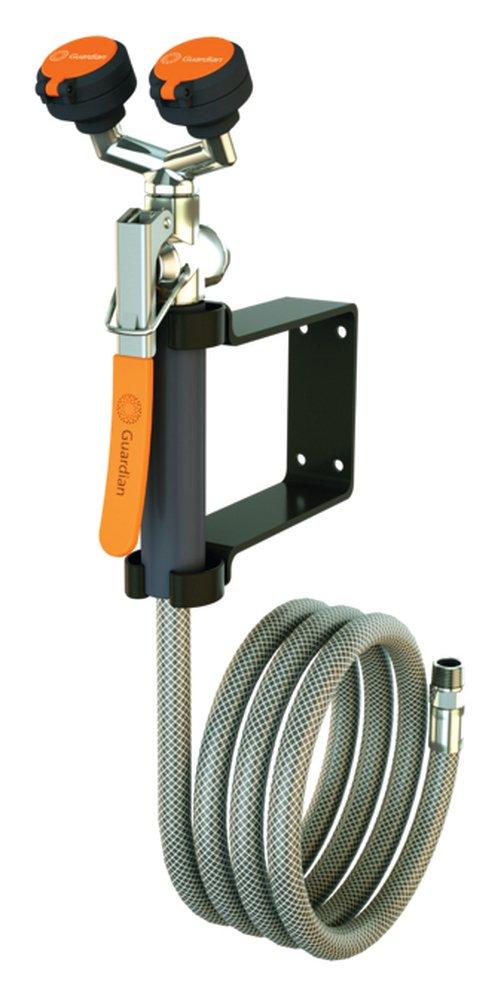 Guardian G5026 GS-Plus Wall Mounted Eyewash and Drench Hose Unit 8 ft | ANSI Z358.1-2014