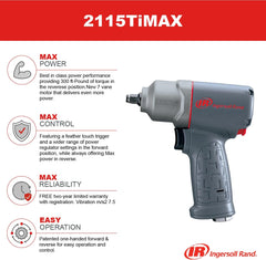 Ingersoll Rand 2115TIMAX 3/8 Inch Drive Air Impact Wrench