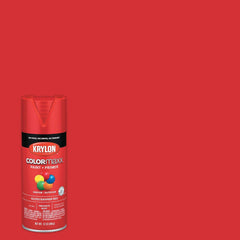 Krylon K05503007 COLORmaxx Gloss Banner Red Spray Paint and Primer 12 Ounce