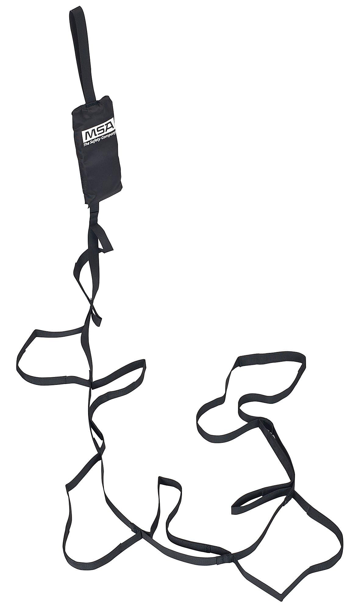 MSA 10063441 Suspension Trauma Safety Step with Carabiner - Harness Accessory for Pressure Relief and Comfort