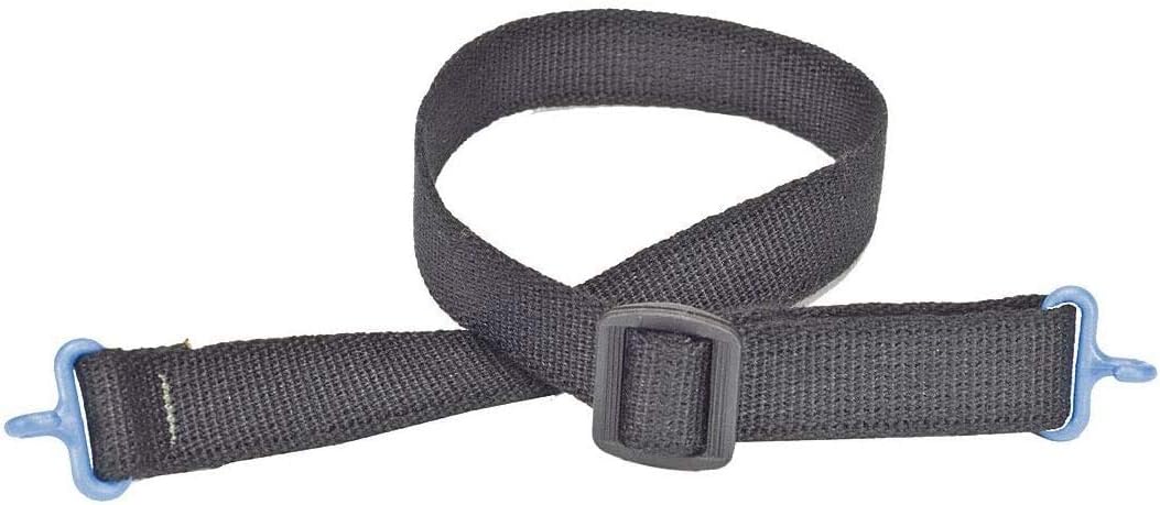 MSA 10171103 Hard Hat Chinstrap 5 Pack 2-Point Shell Attachment 3/4 Nomex Webbing Black Flame Resistant