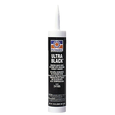 Permatex 24105 Ultra Black RTV Gasket Maker 13 oz Cartridge