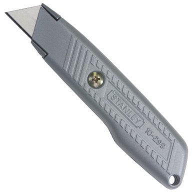 Stanley 10-299 Interlock 299 Fixed Blade Utility Knife 5-1/2 in Stainless Steel