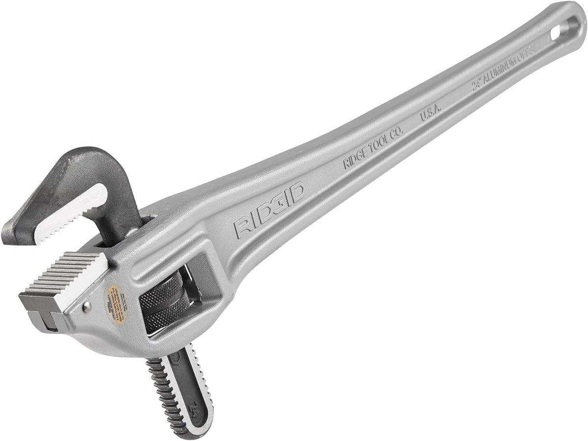 Ridgid 31130 Model 24 Aluminum Offset Pipe Wrench 24-inch Plumbing Tool